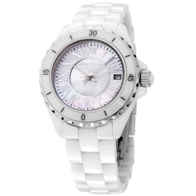 Swiss Legend Women's Karamica White High Tech Ceramic Watch