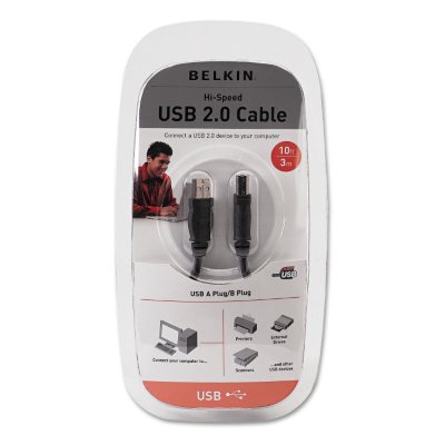 Belkin® Pro Series USB 2.0 Cable - 10 ft.