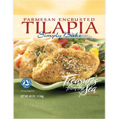 Treasures from the Sea Parmesan Tilapia - 40 oz.