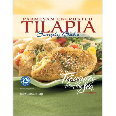 Treasures from the Sea® Parmesan Tilapia - 40 oz.