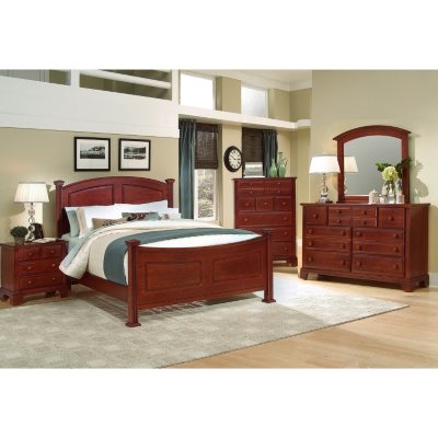 Elm Panel Bedroom Set, King (5 pc. set) 