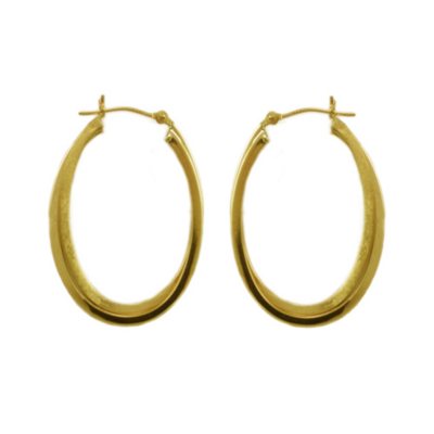 Love, Earth® 14K Yellow Gold Double Hoop Earring