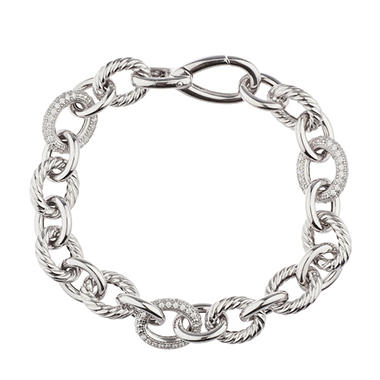 ... Bracelet with Diamonds In Sterling Silver (IGI Appraisal Value: 495