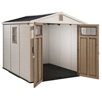 ... Resin Storage Shed Outdoor Storage Shed Garden Tool Shed New | eBay