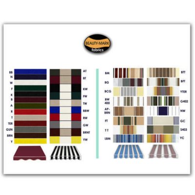 18' Beauty-Mark® Maui® Lt. Motor Awning - 10'-2" Proj.