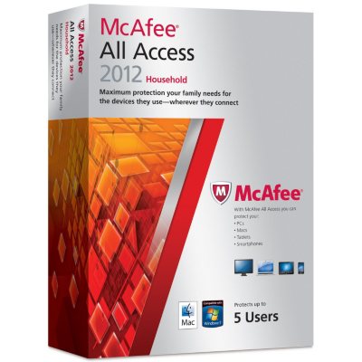 McAfee All Access 2012 Household - PC/Mac/Mobile