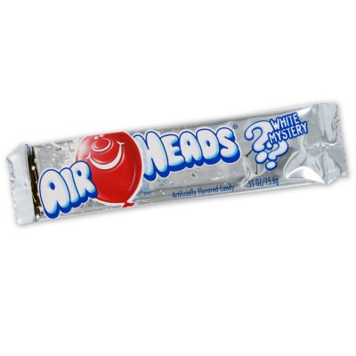 Airheads White Mystery Candy - 0.55 oz. Bar - 36 ct.