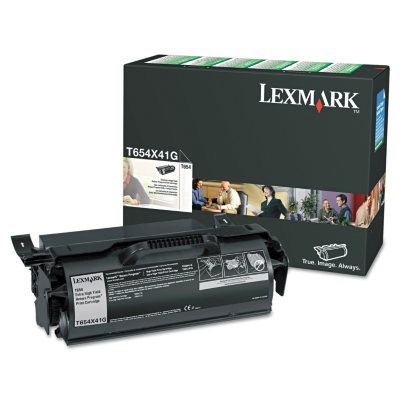 Lexmark T654 Government Toner Cartridge, Black (36,000 Yield)