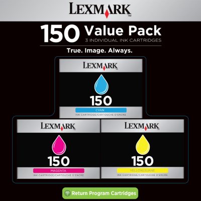 Lexmark 150 Color Ink Cartridge - Combo Pack