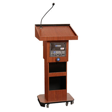 Amplivox Adjustable Height 50W Sound Lectern  S505A-MH