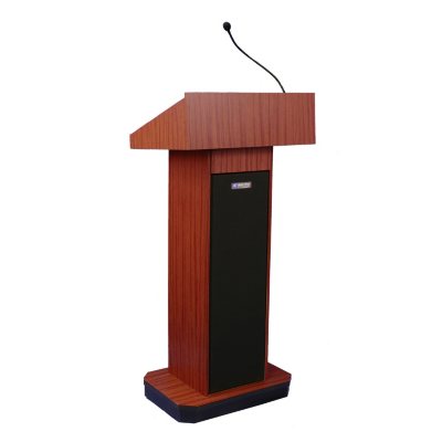 Amplivox 50W Sound Lectern with Wired Mic and 2 Speakers