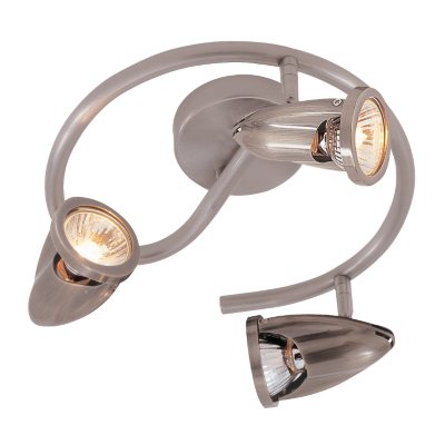 UPC 736916218696 product image for 3-Light Brushed Nickel Track Light | upcitemdb.com