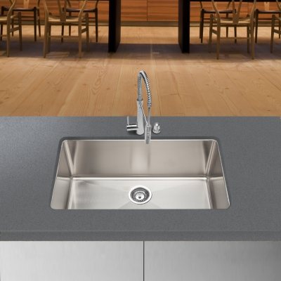 Stahl Handmade - Large Single Bowl Kitchen Sink