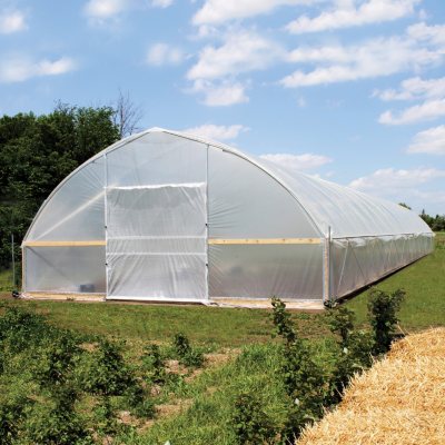 Poly-Tex FieldPro® Gothic High Tunnel Greenhouse (30' x 48')