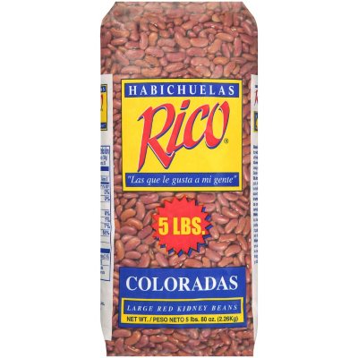 Habichuelas Rico® Large Red Kidney Beans - 5 lb.