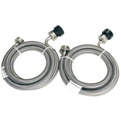 Equator Stainless Steel Washing Machine Hoses