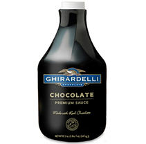 UPC 747599620577 product image for Ghirardelli Black Label Chocolate Sauce Bottle (87.3 oz.) | upcitemdb.com