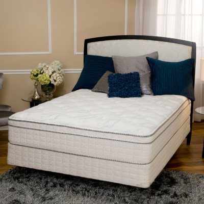 Serta® Westridge Plush Eurotop Mattress Set - Queen