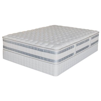 Perfect Day iSeries by Serta Applause Firm Low Profile Mattress Set - Cal King
