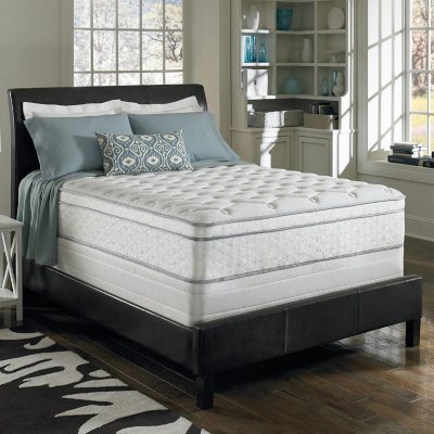 Serta Perfect Sleeper Brookside Cushion Firm Eurotop Mattress Set - Queen - Split