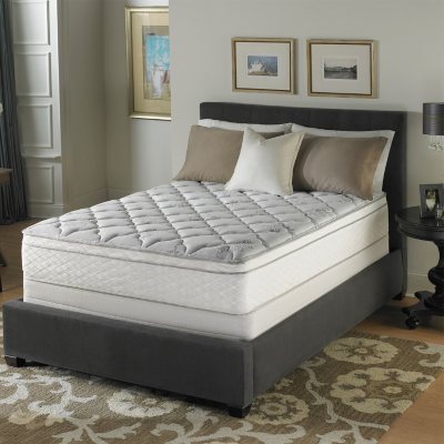 Serta Perfect Sleeper Dunbrook Plush Eurotop Mattress Set - Twin