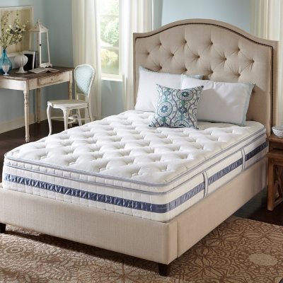 Serta Perfect Sleeper Kennison Cushion Firm Eurotop Mattress - Full