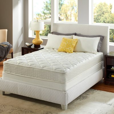 Sertapedic Belden Plush Mattress Set - Full