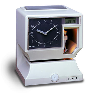 Amano Electronic Time Clock/Recorder    TCX-11/5477