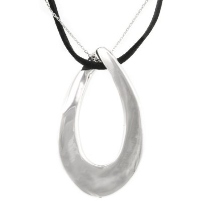 Sterling Silver Sculptural Pendant