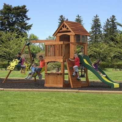 Atlantis Cedar Swing/Play Set
