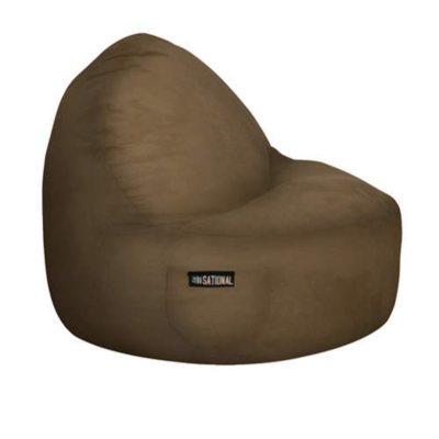 Single-Seater Sitsational Chair - Olive Suede
