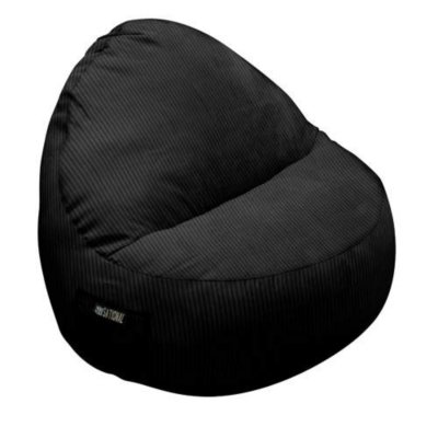 Single-Seater Sitsational - Black Cordouroy