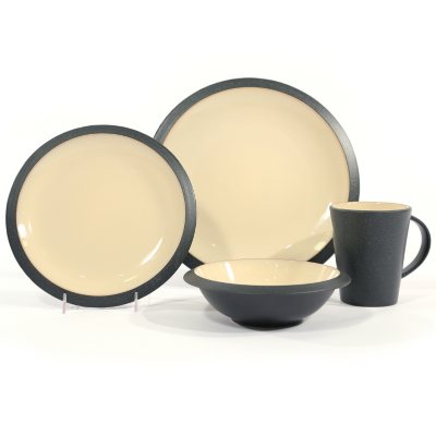 Metro 32-Piece Dinnerware Set Ivory