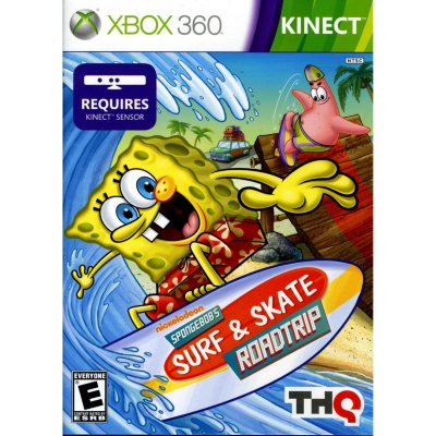 Spongbob's Surf and Skate Roadtrip - Xbox 360 Kinect