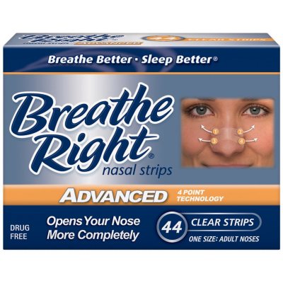 Breathe Right® Advanced Nasal Strips - 44 ct.
