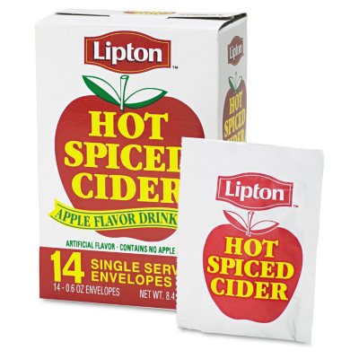 UPC 041000007651 product image for Lipton Hot Spiced Cider - 14 pk. | upcitemdb.com