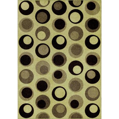 On-the-Dot Area Rug - 4'11" x 7' - Beige