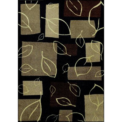 Spencer Area Rug - 4'11" x 7' - Black