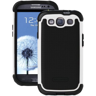Ballistic SG Case for Samsung Galaxy SIII - Black / White