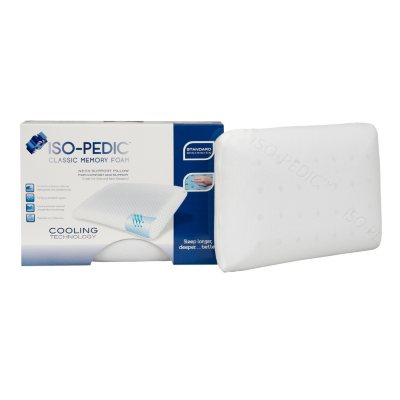 Iso pedic sale memory foam pillow