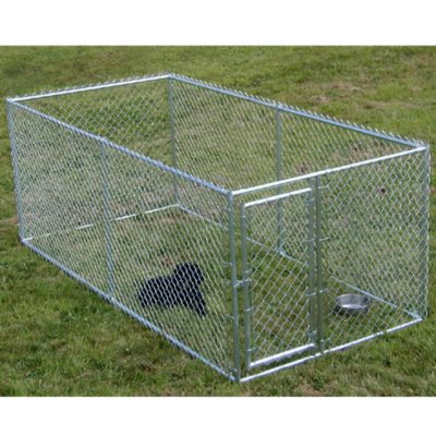 Lucky Dog Chain Link Kennel