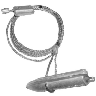 Ground Anchor with Stainless Steel Cable
