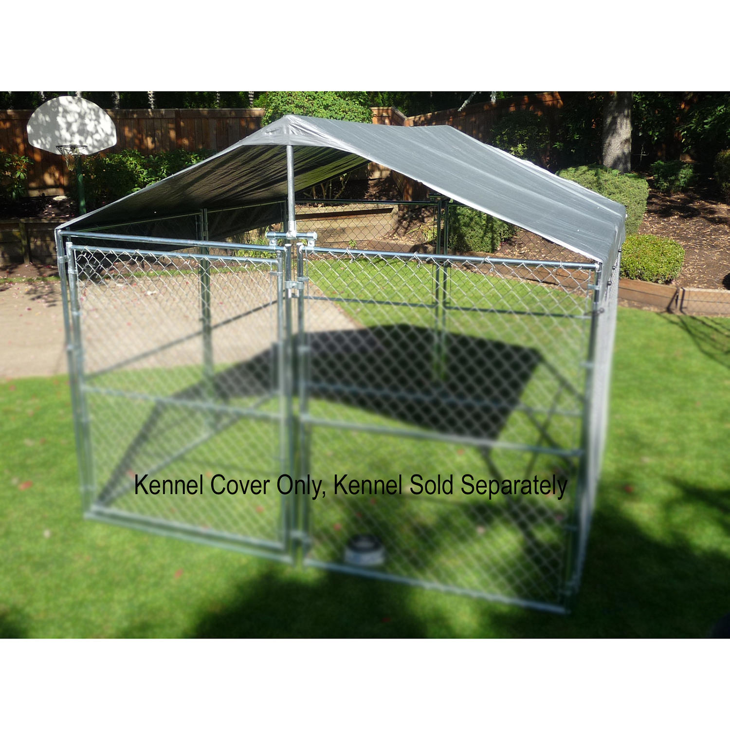 Weatherguard Universal 10'W x 10'L Kennel Cover Plus with Frame