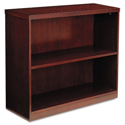 Mayline- Luminary Series 2-Shelf Bookcase - Cherry