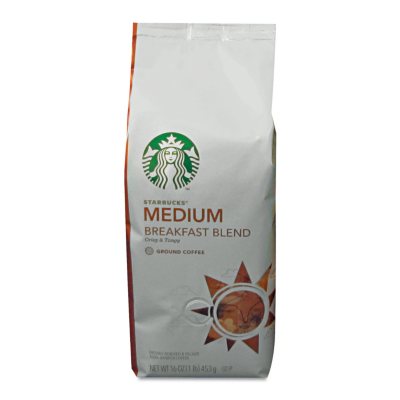 UPC 762111903358 product image for Starbucks Breakfast Blend Ground Coffee (1 lb. bag) | upcitemdb.com