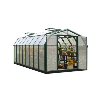 Hobby Gardener 2 Twin Wall 8' x 16' Greenhouse