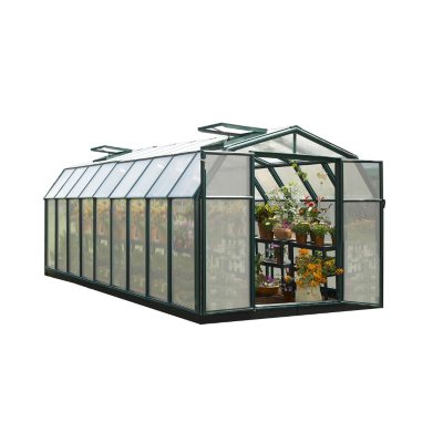 Hobby Gardener 2 Twin Wall 8' x 20' Greenhouse