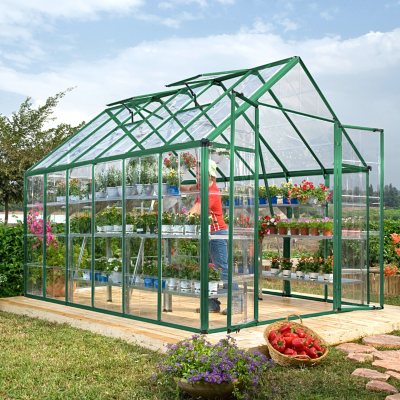 Snap & Grow 8' x 12' Greenhouse - Green 
