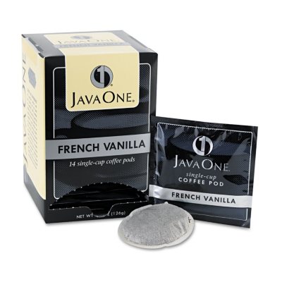 Java One Coffee Pods, French Vanilla, Single Cup (14 ct.)