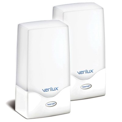 HappyLight 2500 Energy Natural Spectrum Daylight Lamp Twin Pack